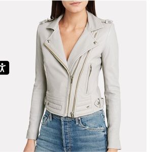 Iro Luigi Leather Moto Jacket size 34